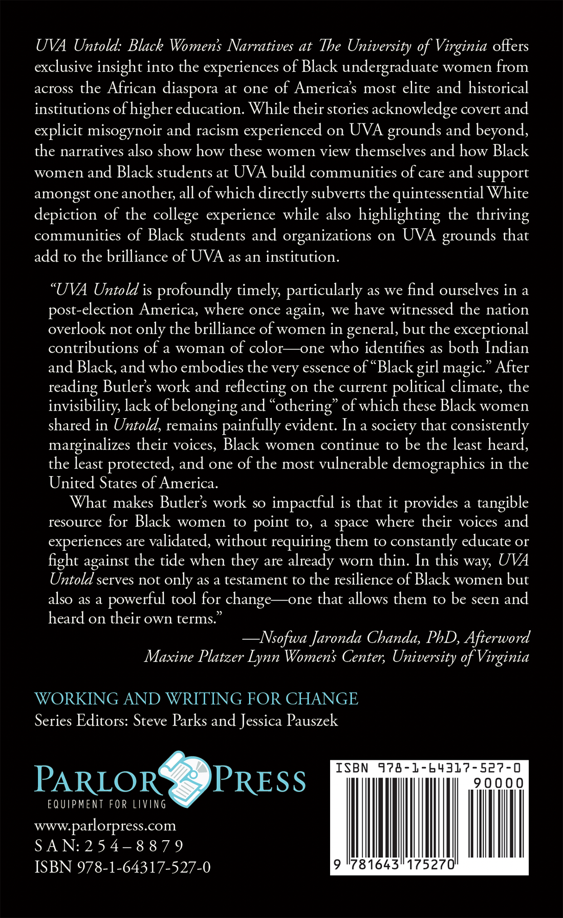 UVA Untold: Black Women's Narratives at the University of Virginia