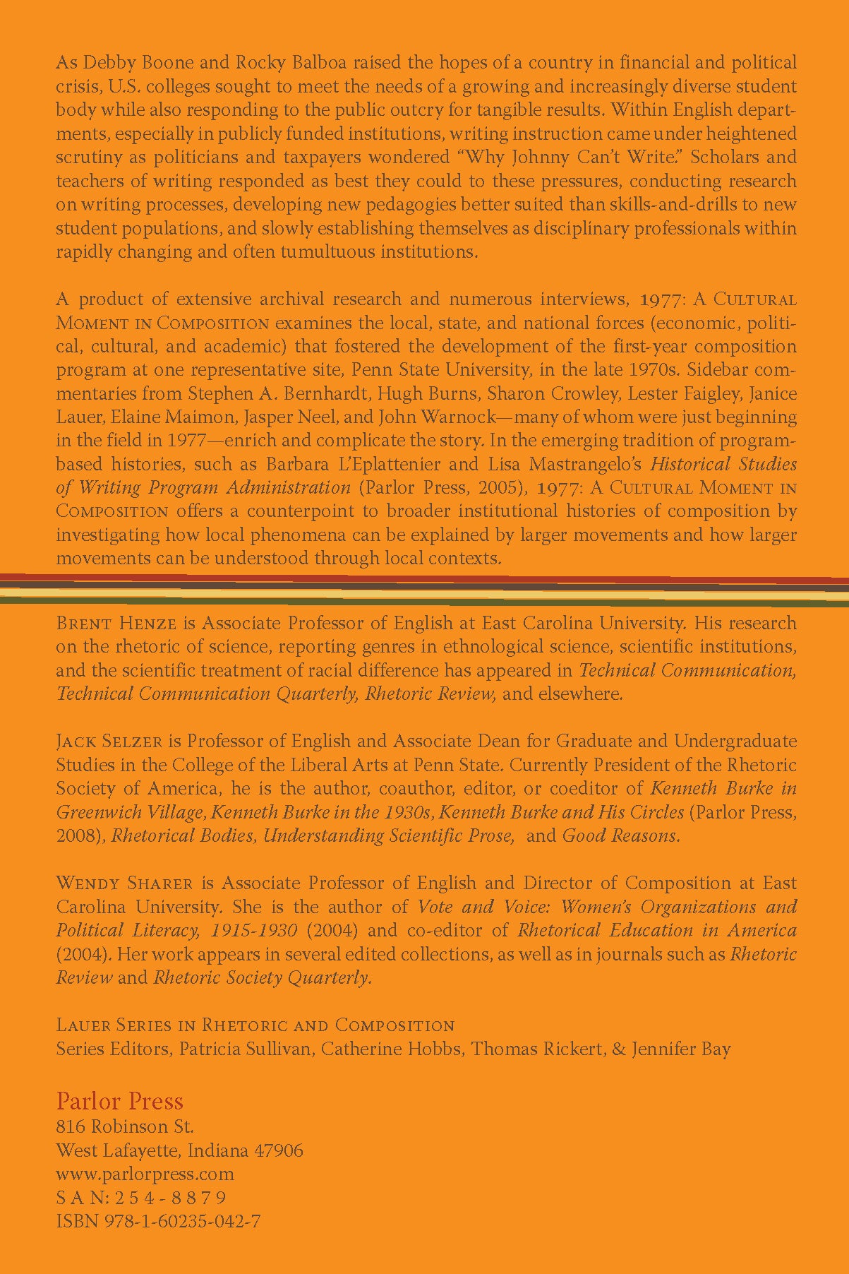 1977: A Cultural Moment in Composition