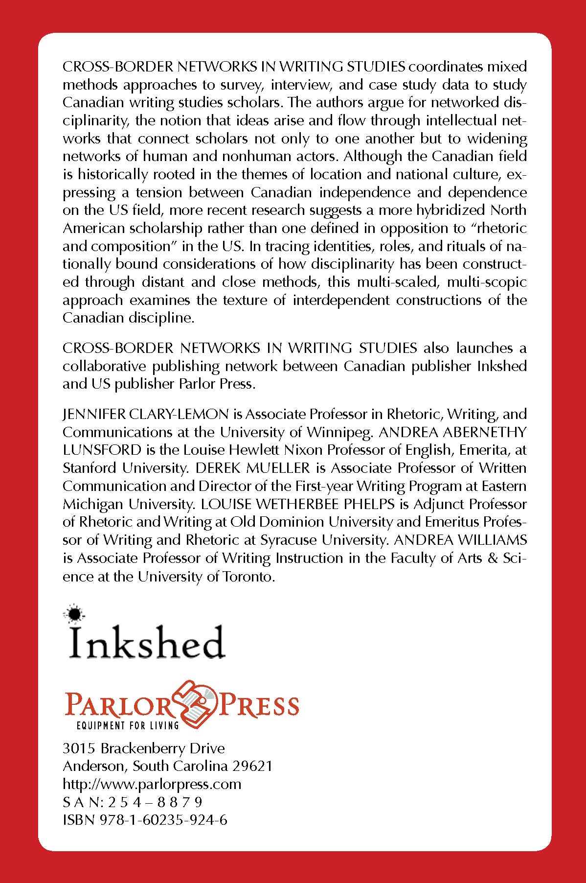 Cross-Border Networks in Writing Studies