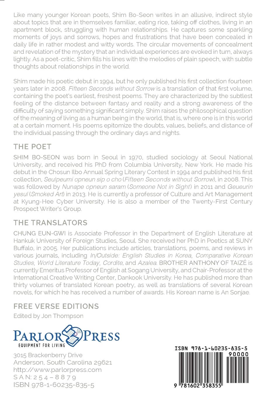 Fifteen Seconds without Sorrow