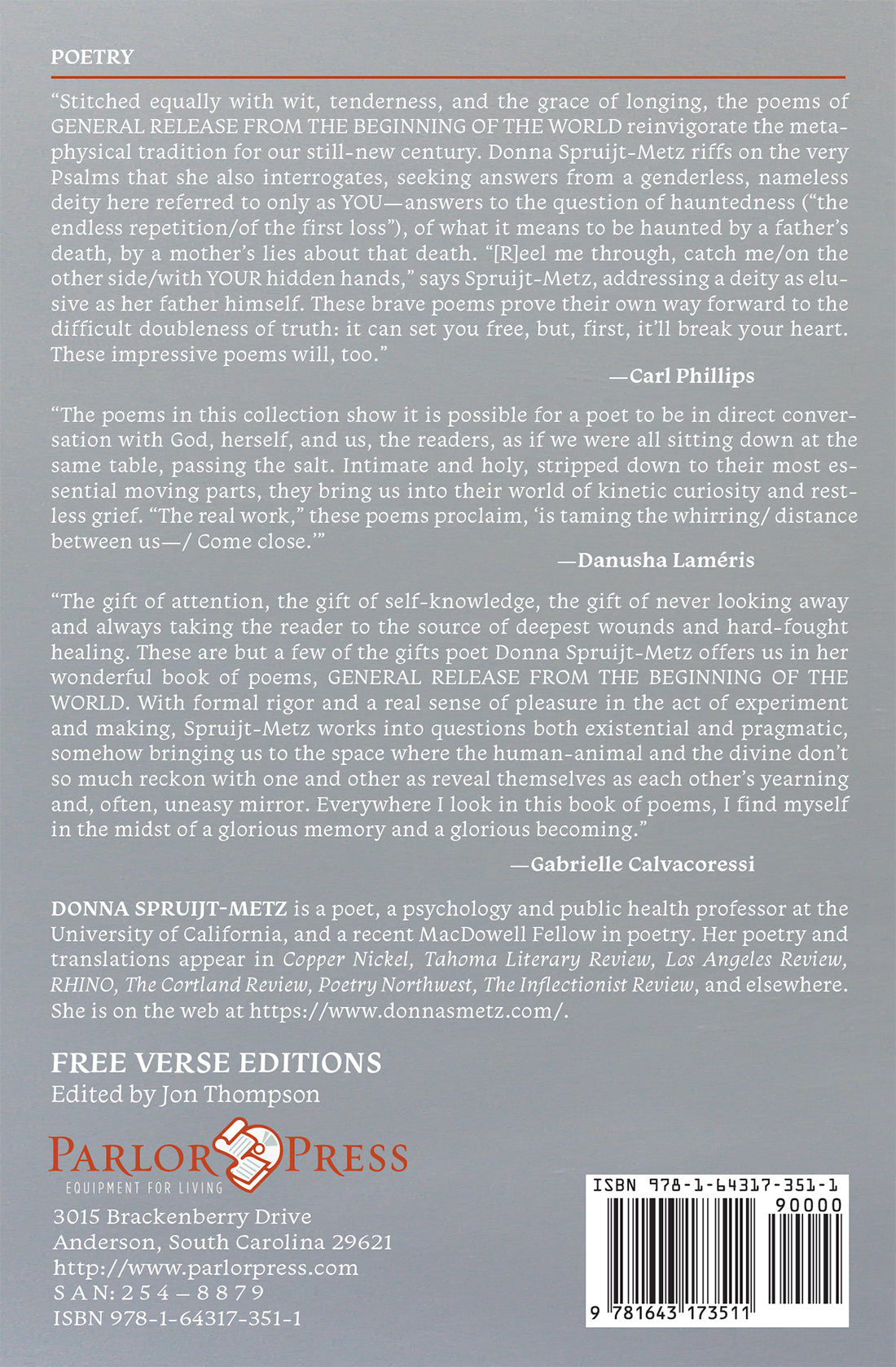 General Release from the Beginning of the World