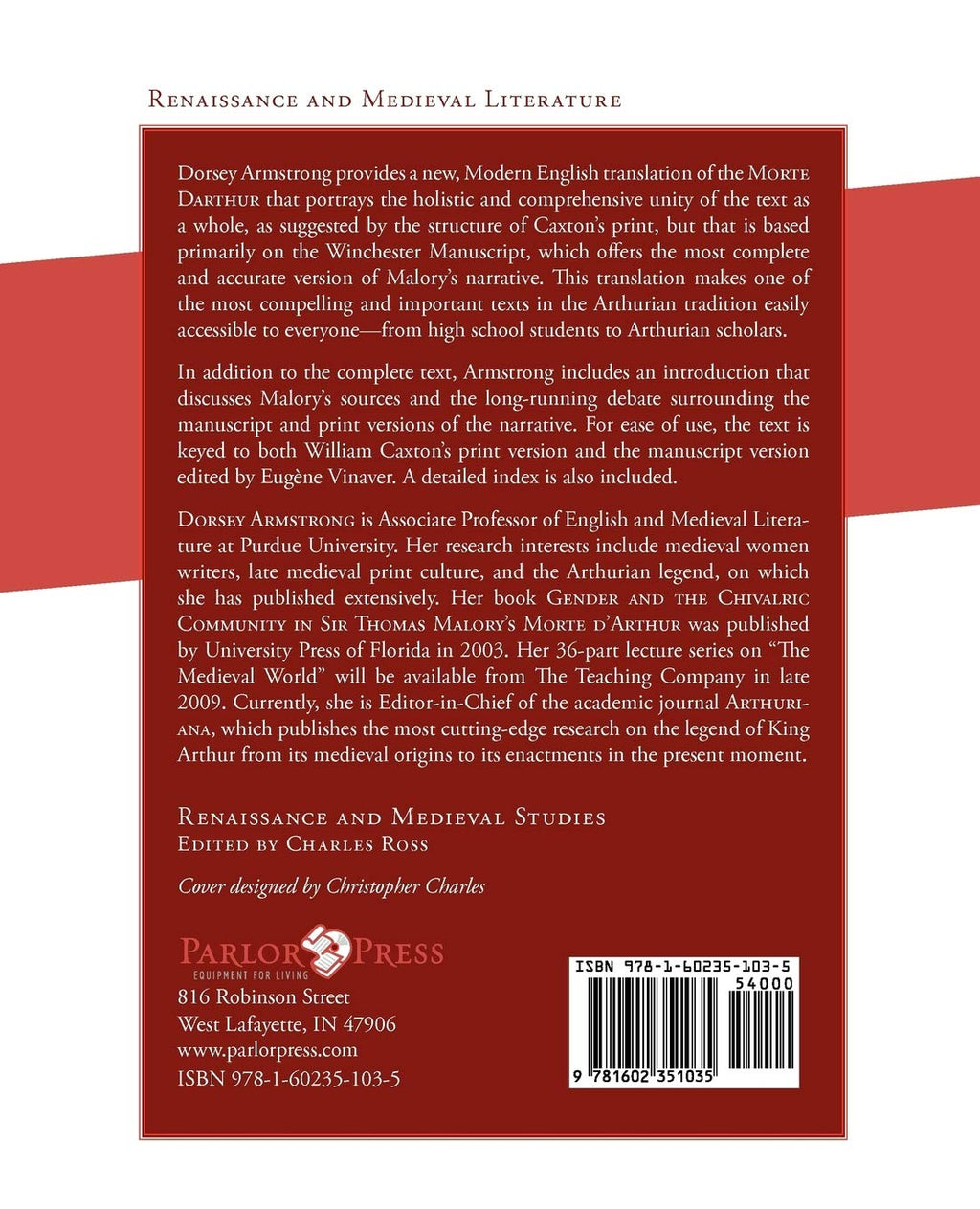 Morte Darthur by Sir Thomas Malory – Parlor Press