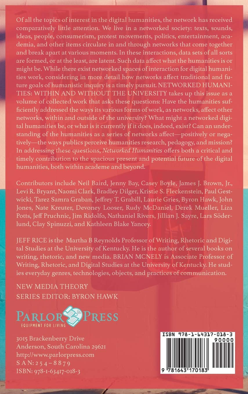 Networked Humanities: Within and Without the University