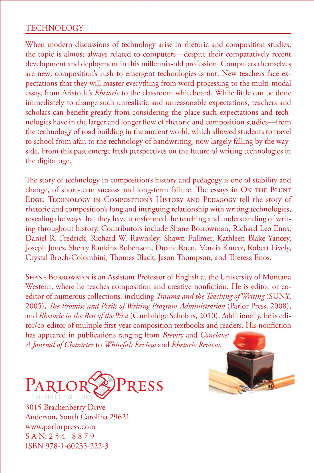 On the Blunt Edge: Technology in Composition's History and Pedagogy