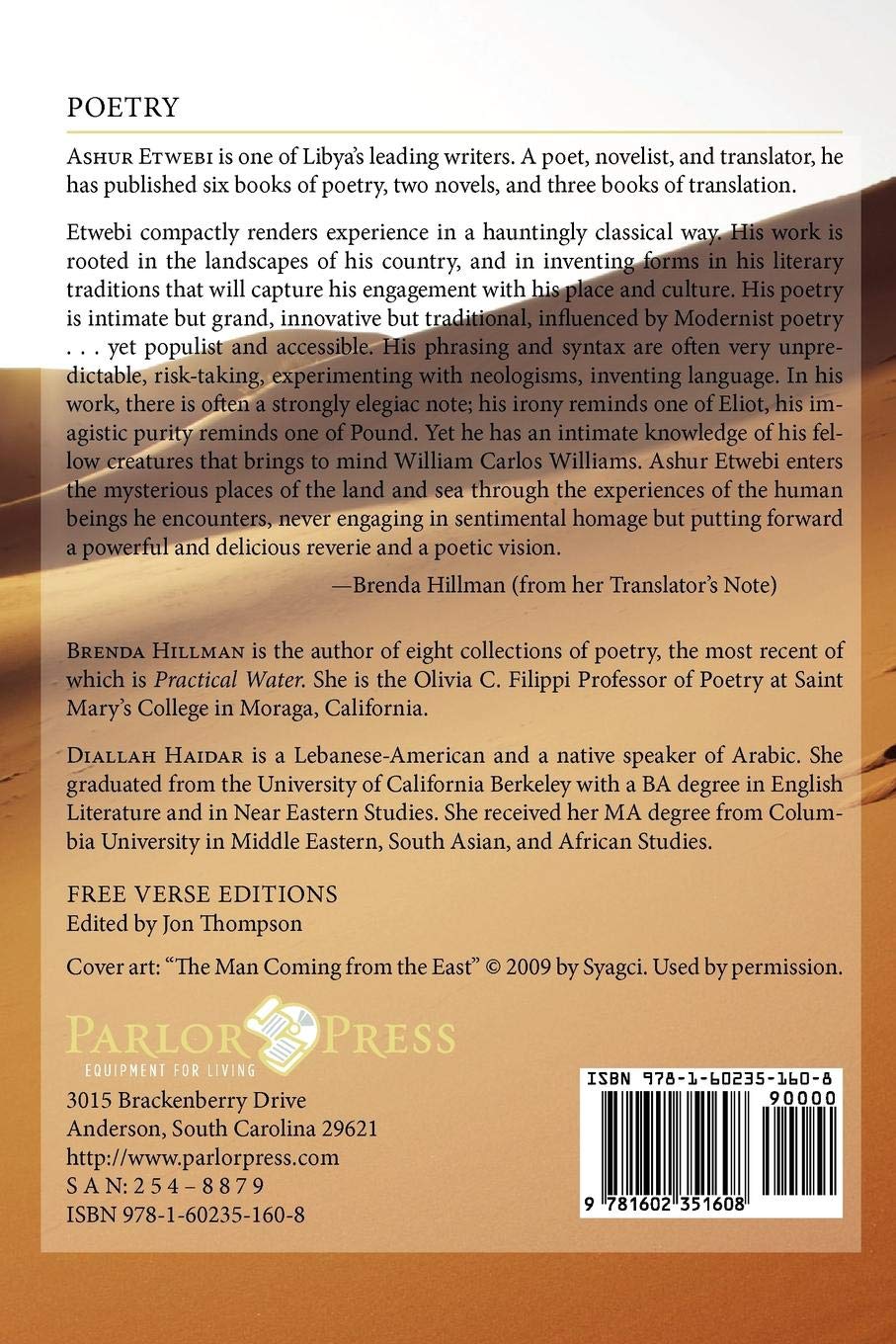 Poems from above the Hill: Selected Poems of Ashur Etwebi