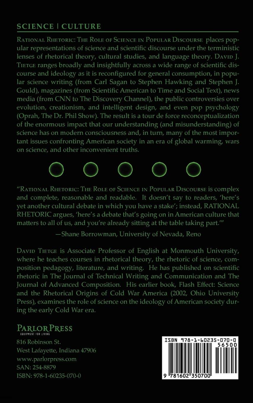 Rational Rhetoric: The Role of Science in Popular Discourse