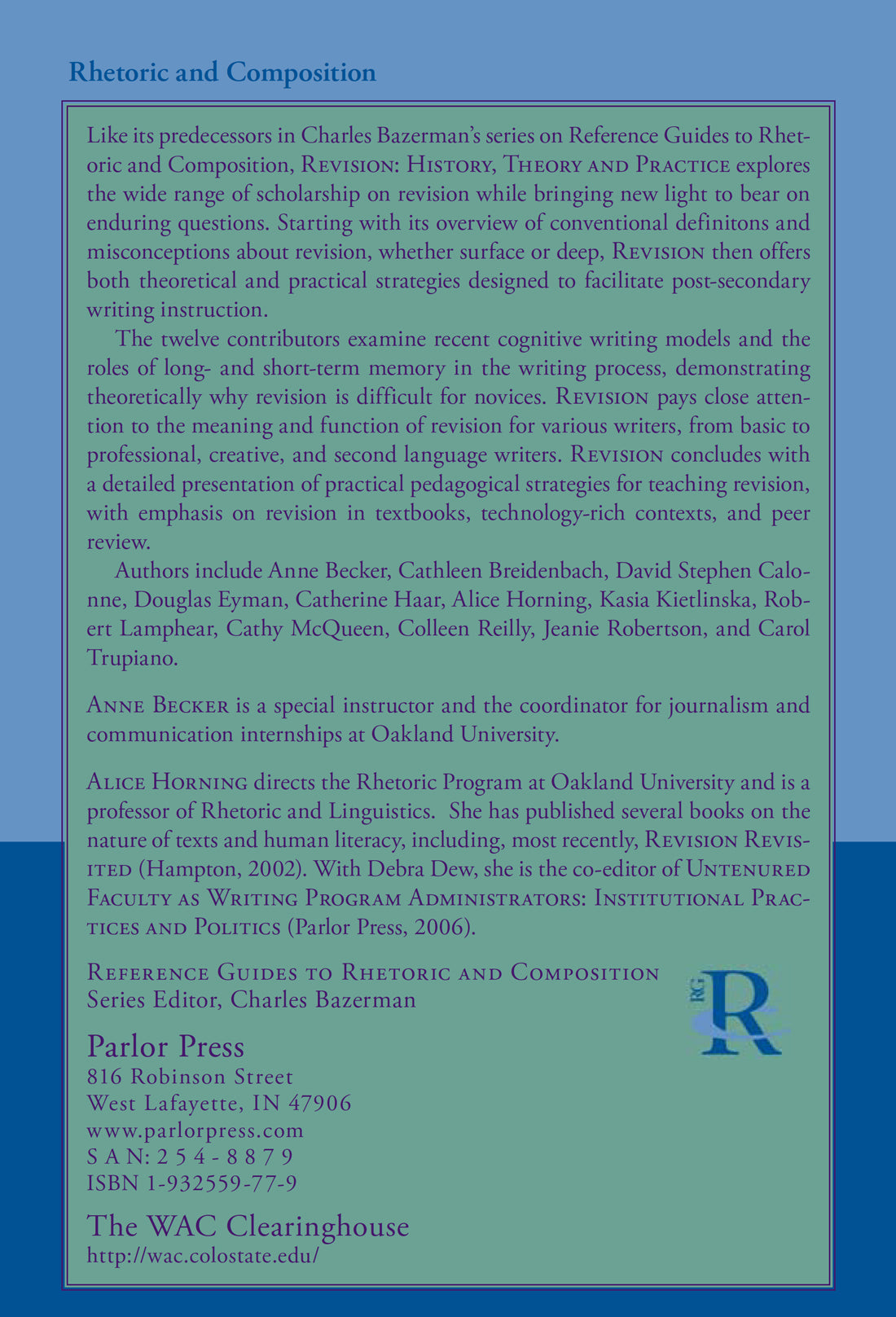 Revision: History, Theory, and Practice