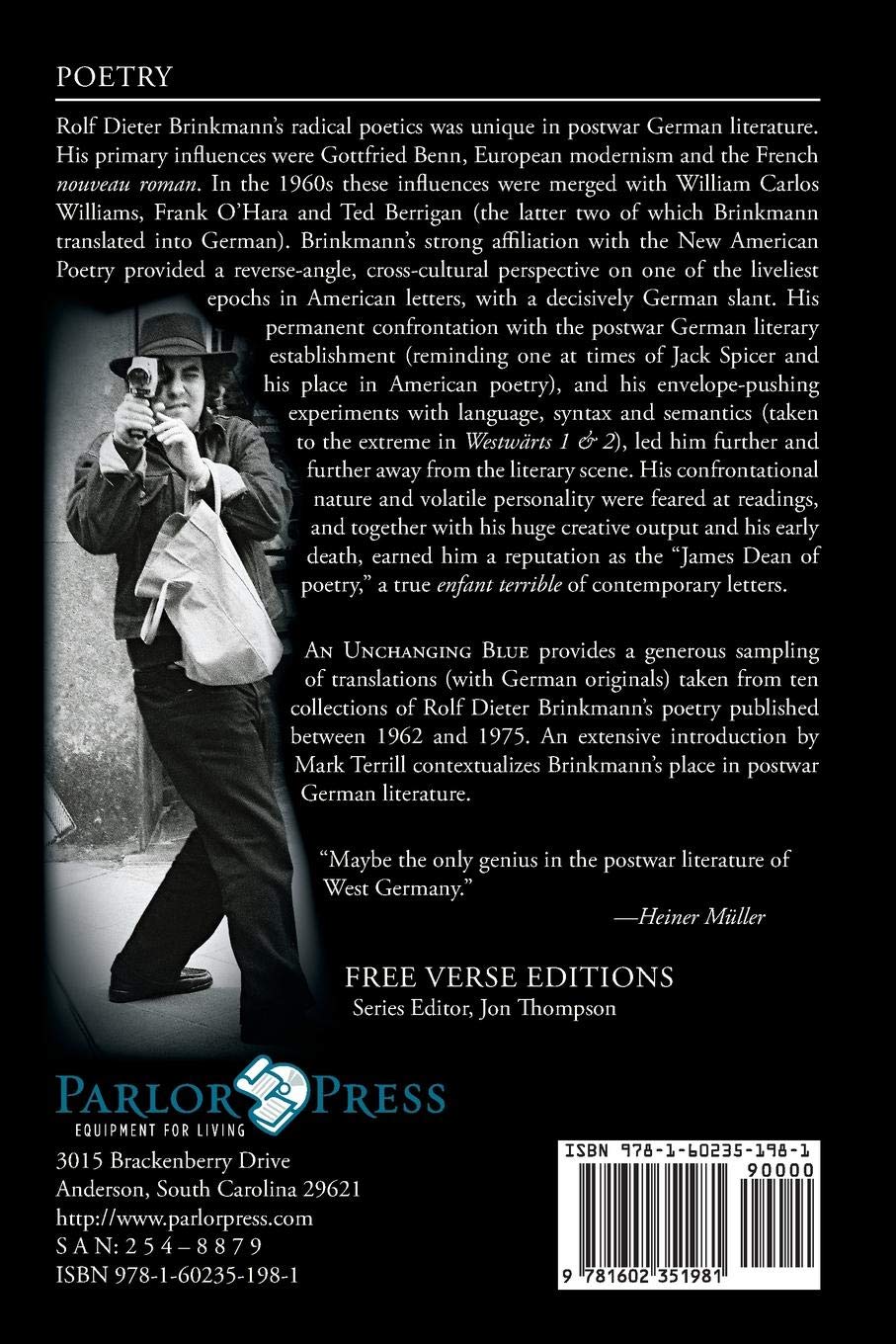 An Unchanging Blue: Selected Poems 1962-1975