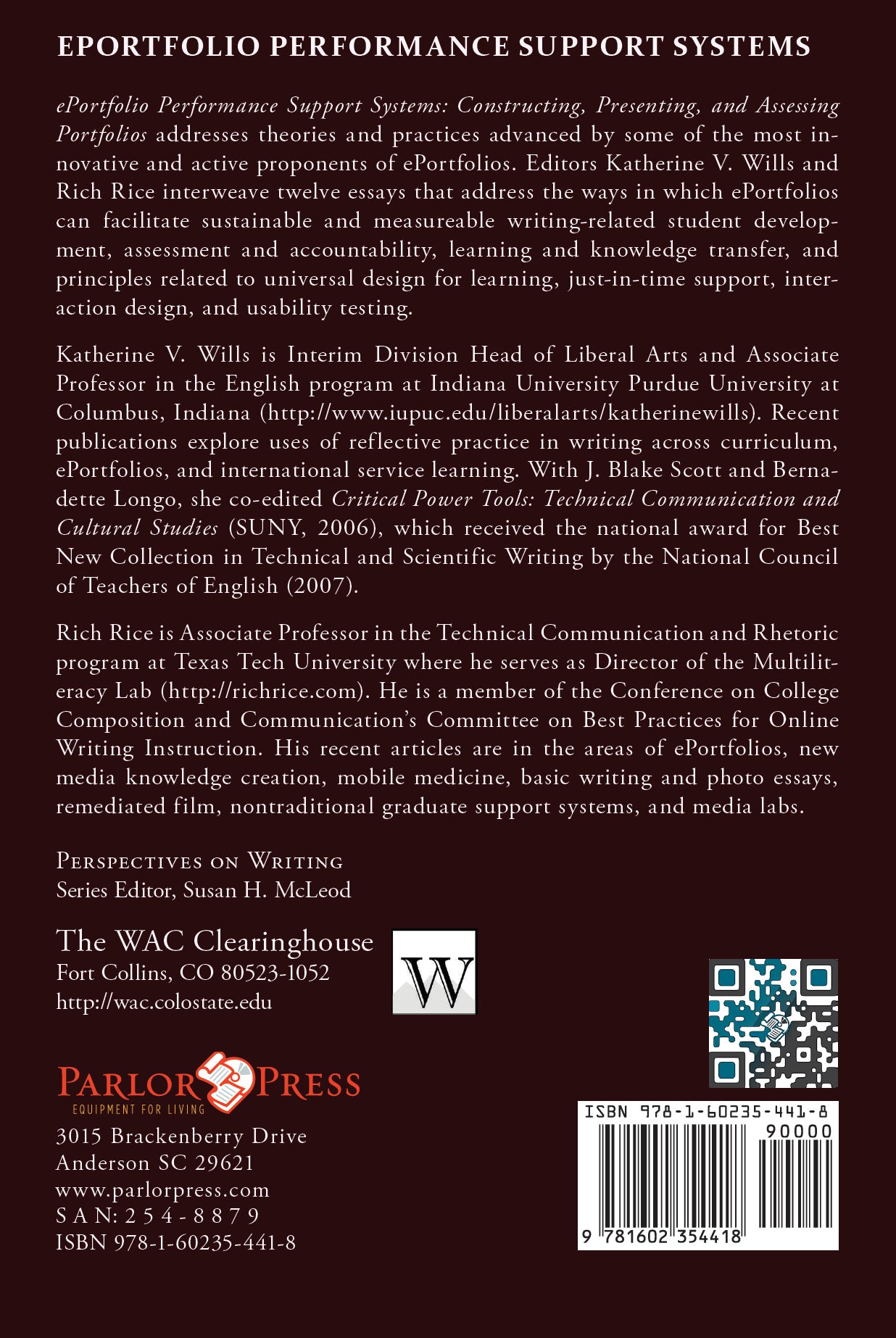 ePortfolio Performance Support Systems: Constructing, Presenting, and Assessing Portfolios