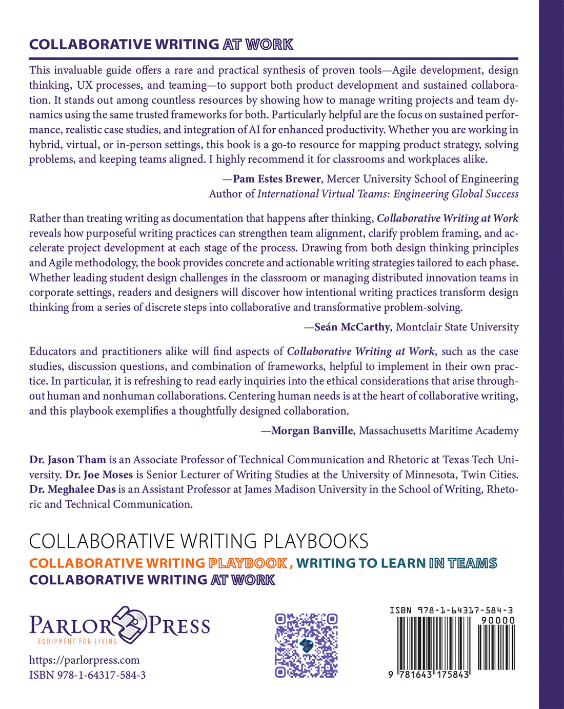 Collaborative Writing at Work by Jason Tham, Joe Moses, & Meghalee Das