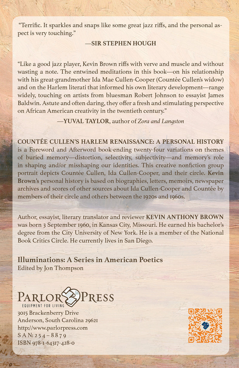Countée Cullen’s Harlem Renaissance: A Personal History