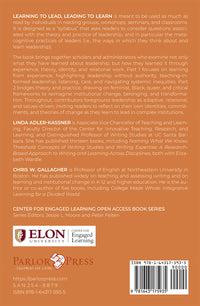 Learning to Lead, Leading to Learn: A Collaborative Syllabus for Higher Education Leadership