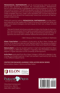 Pedagogical Partnerships: A How-To Guide for Faculty, Students, and Academic Developers in Higher Education