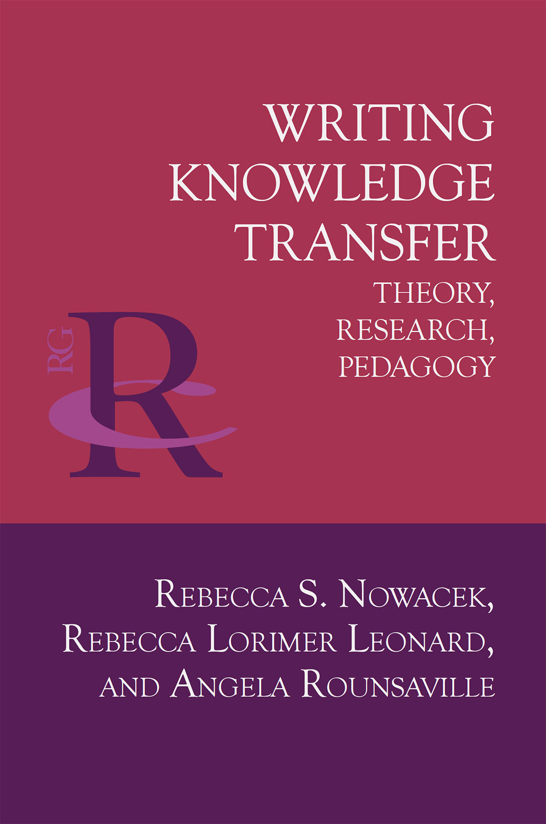 Writing Knowledge Transfer: Theory, Research, Pedagogy