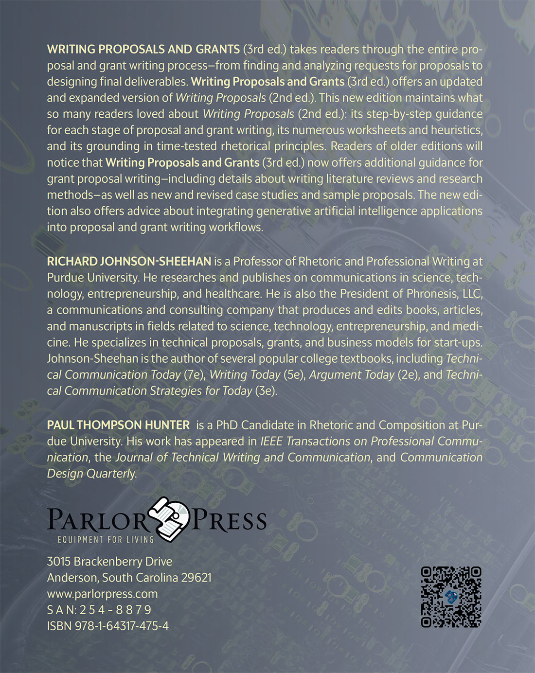 Writing Proposals and Grants, Third Edition