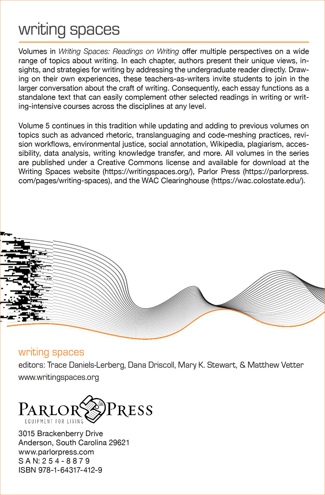 Writing Spaces: Readings on Writing Volume 5