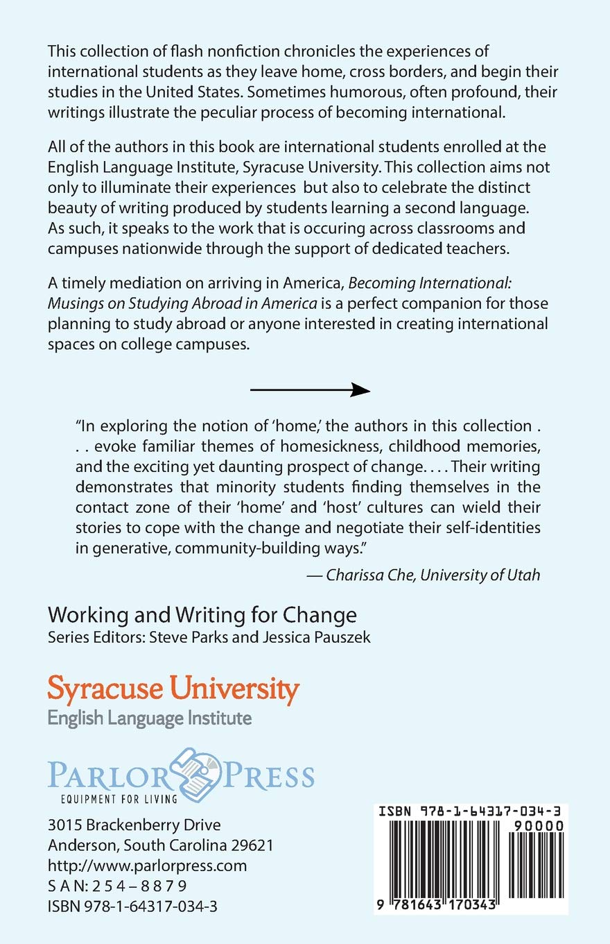 Becoming International: Musings on Studying Abroad in America