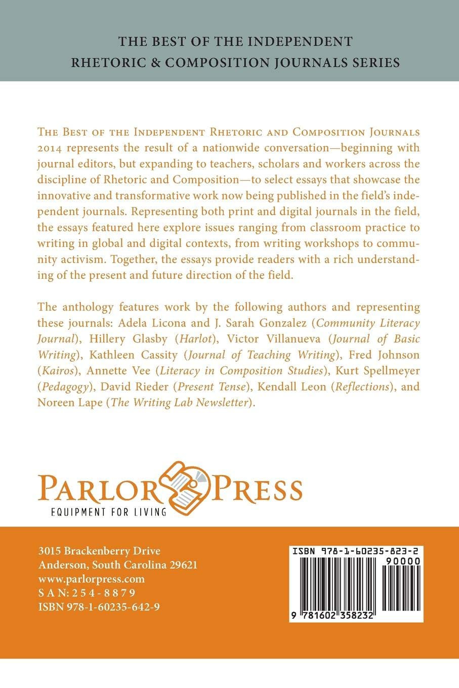 Best of the Independent Rhetoric and Composition Journals 2014