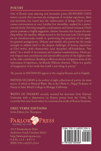 Instances: Selected Poems