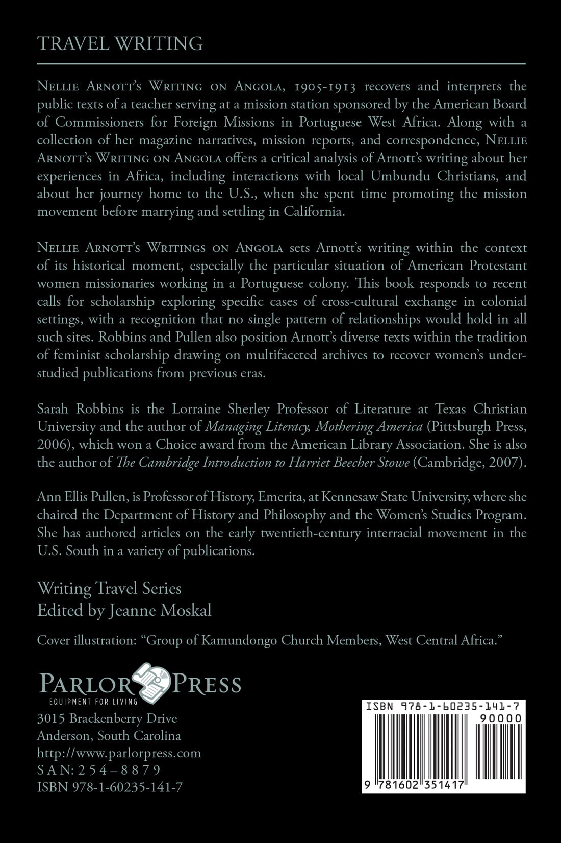 Nellie Arnott's Writings on Angola, 1905–1913: Missionary Narratives Linking Africa and America