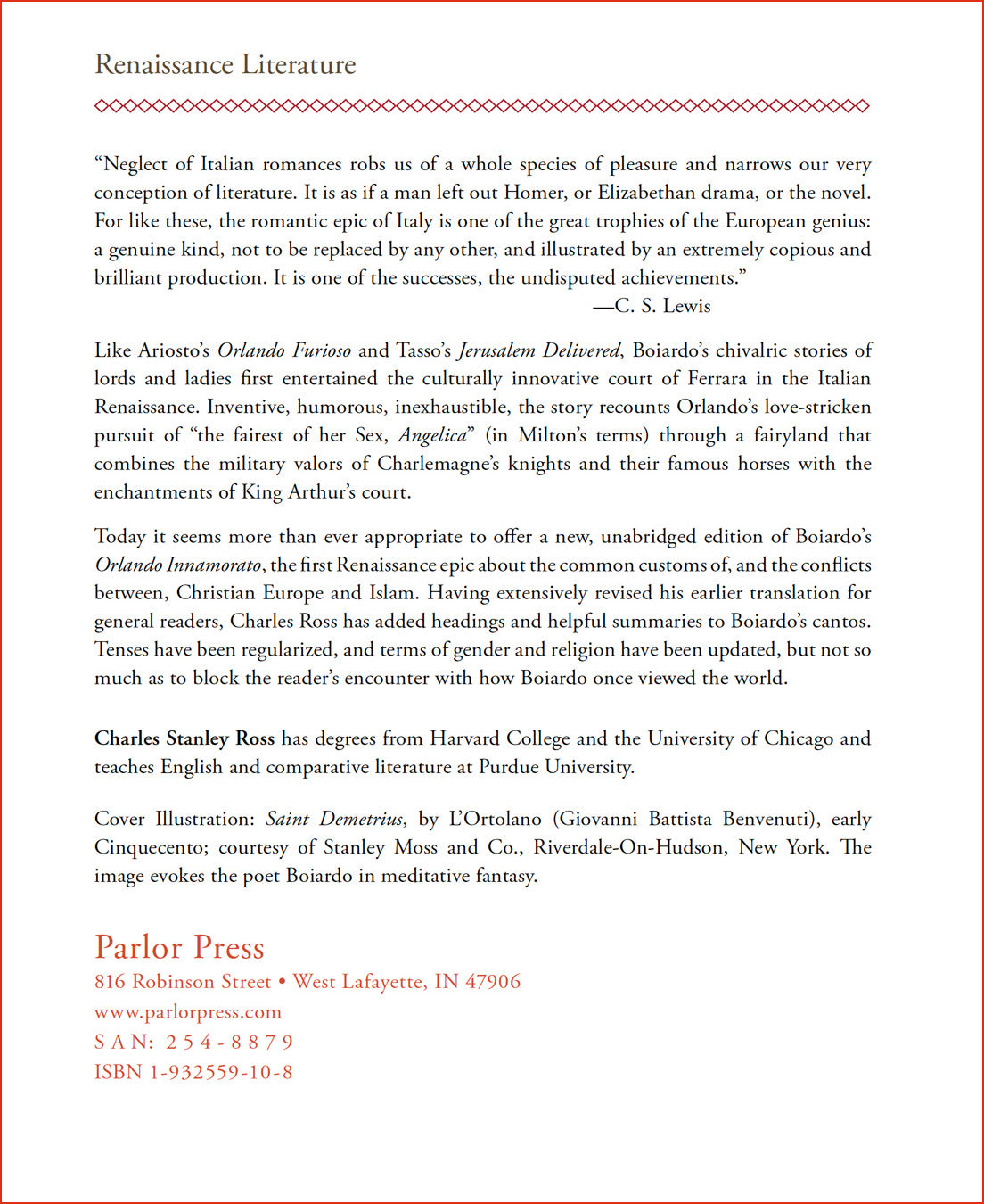 Orlando Innamorato [Orlando in Love]