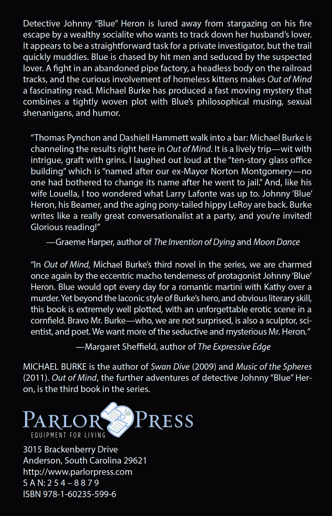 Out of Mind: A "Blue" Mystery