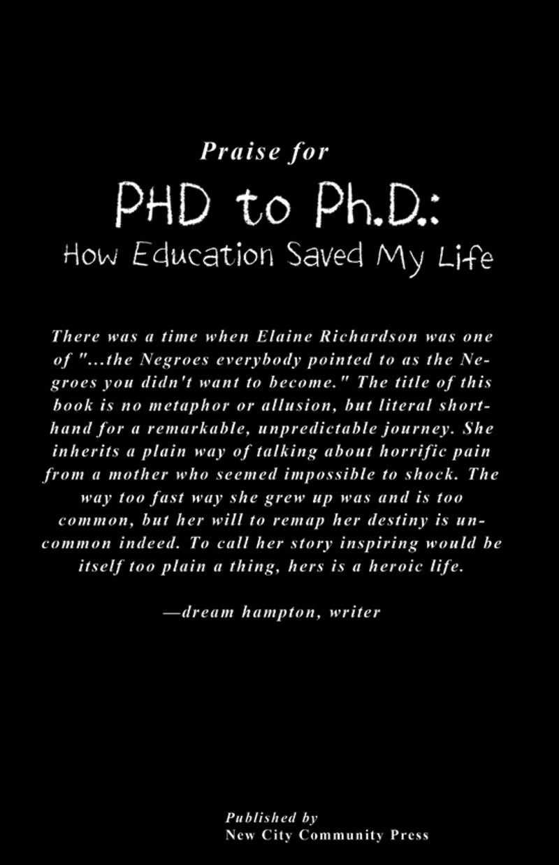 PHD to Ph.D.: How Education Saved My Life