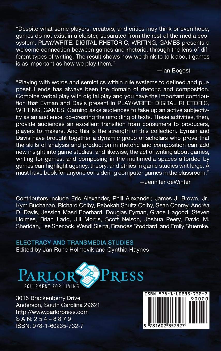 Play/Write: Digital Rhetoric, Writing, Games