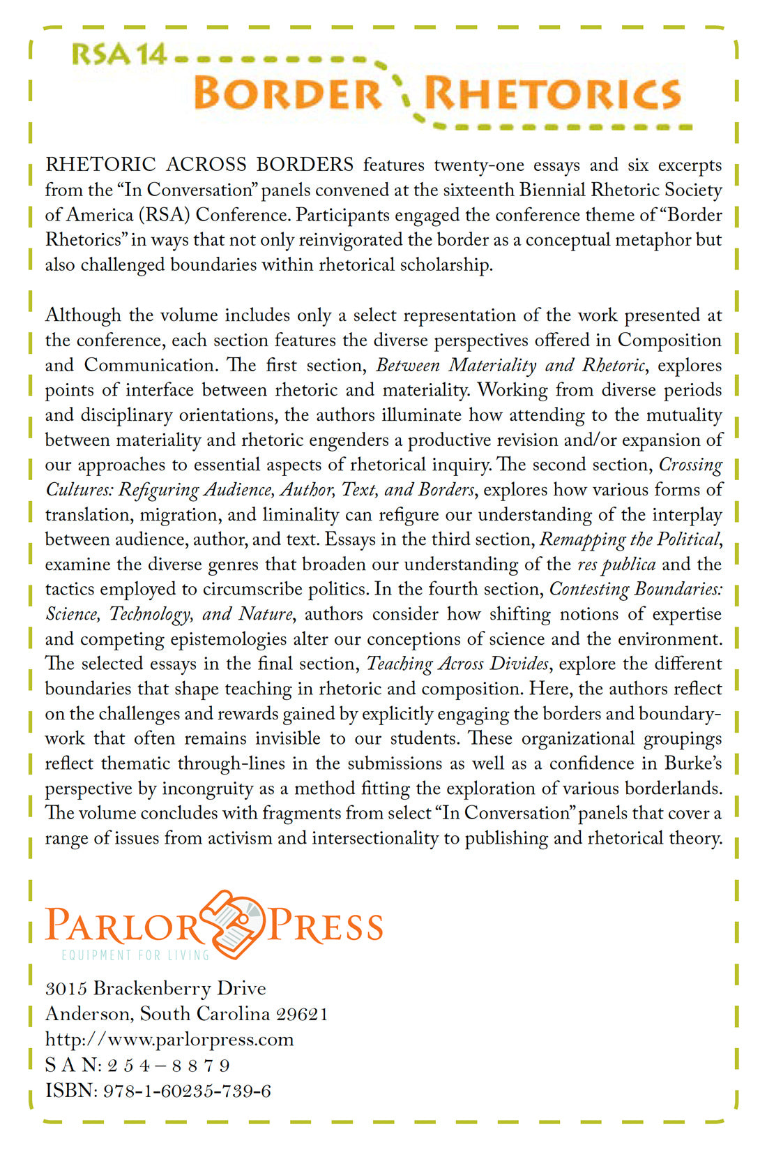 Rhetoric Across Borders