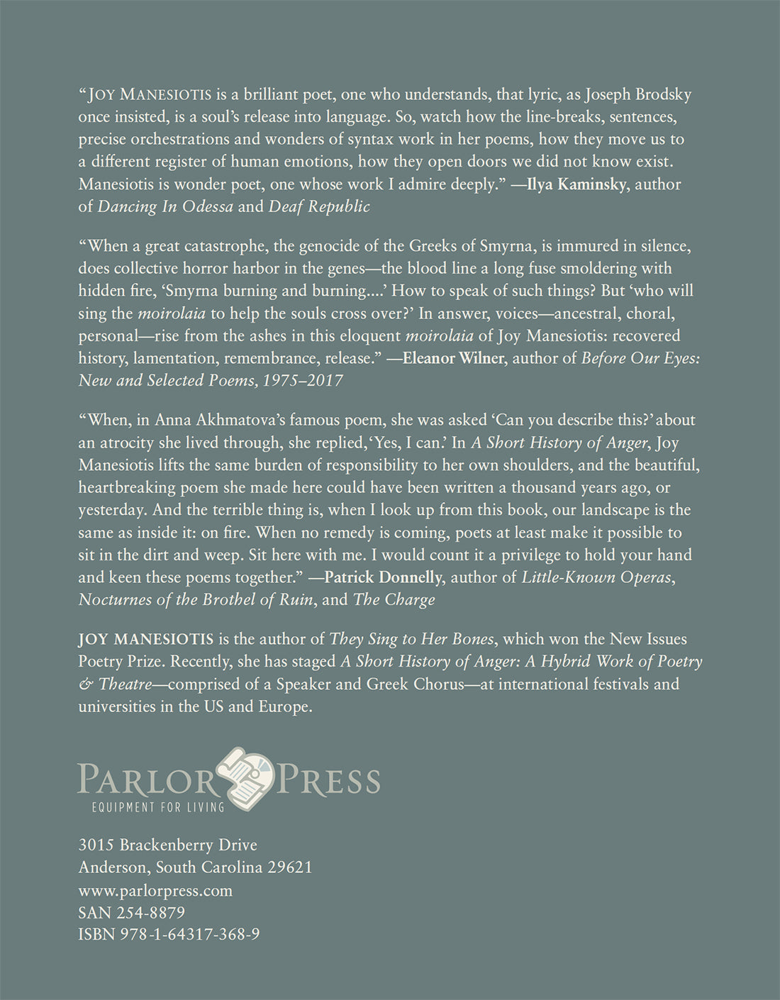 A Short History of Anger