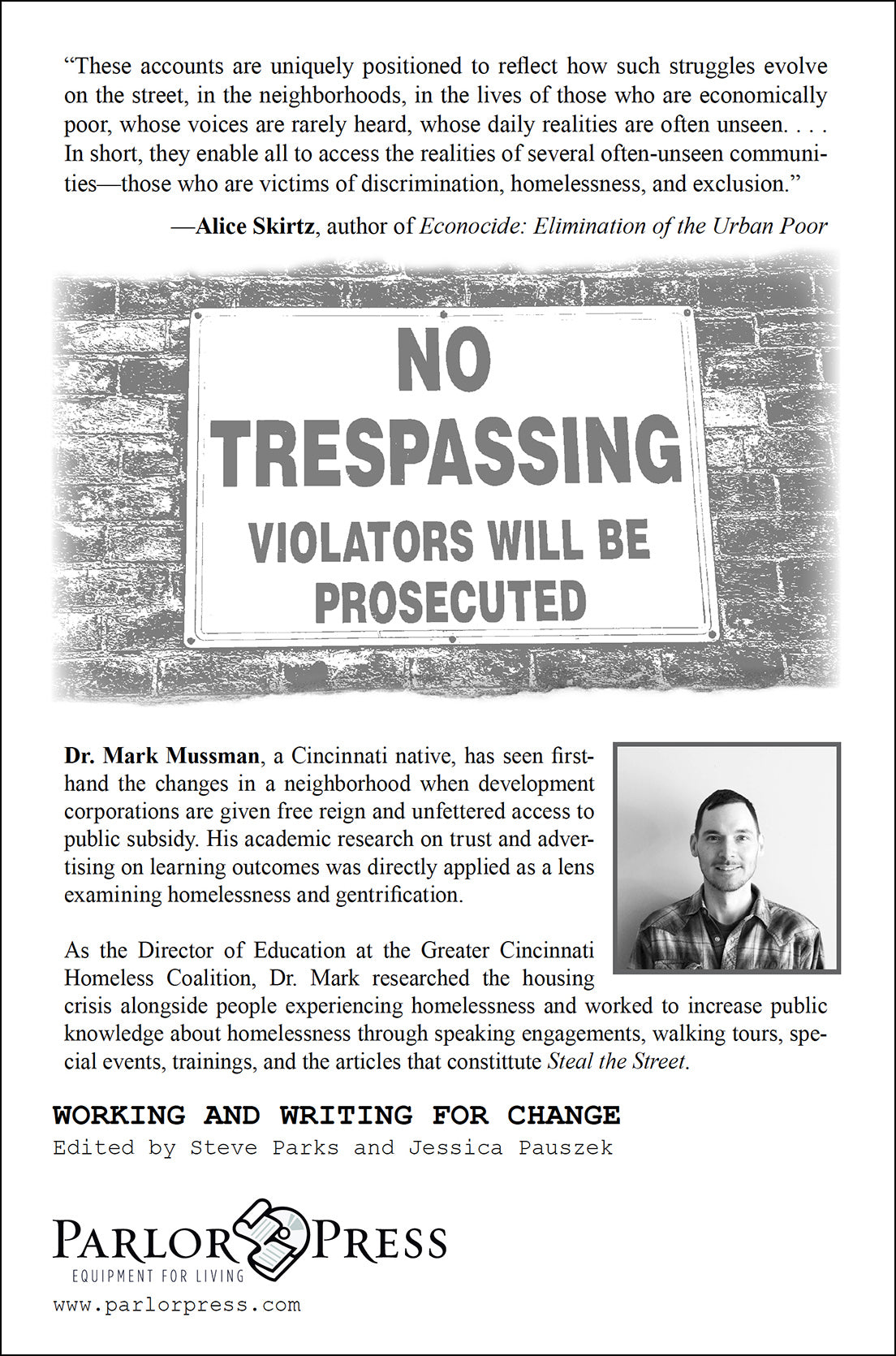 Steal the Street: The Intersection of Homelessness and Gentrification