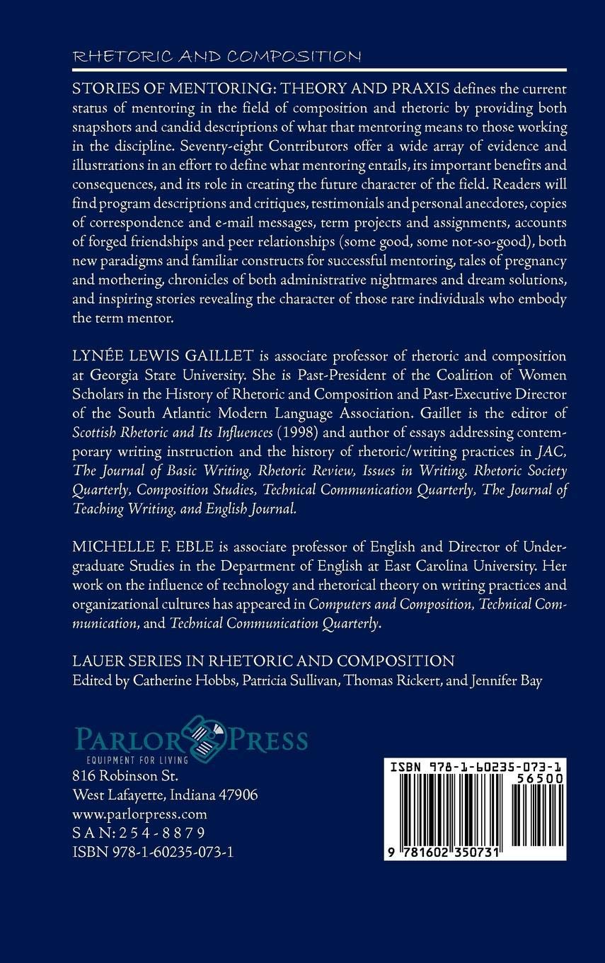 Stories of Mentoring: Theory and Praxis