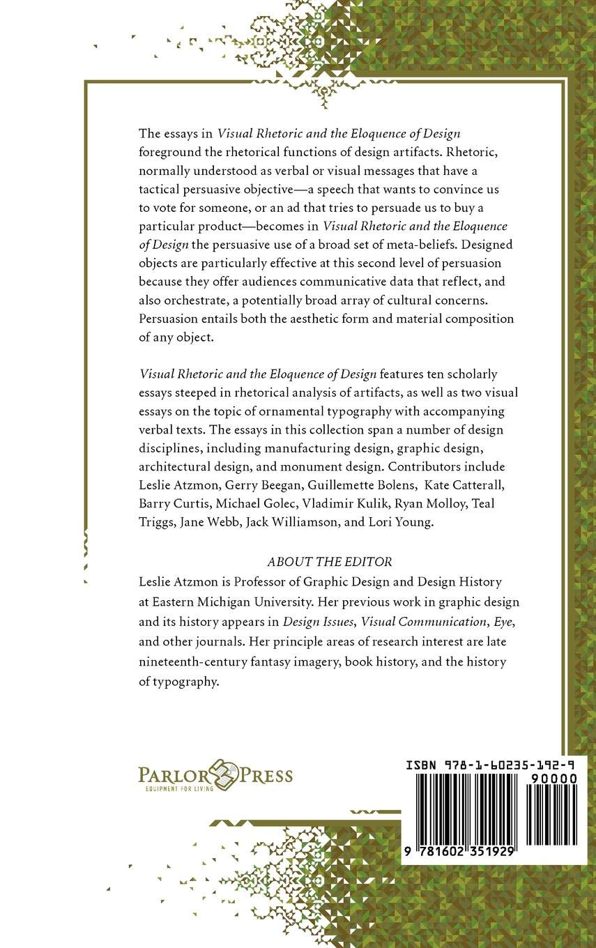 Visual Rhetoric and the Eloquence of Design