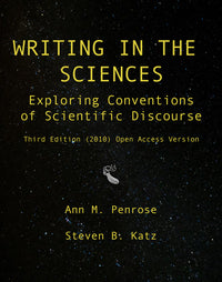 Writing in the Sciences: Exploring Conventions of Scientific Discourse